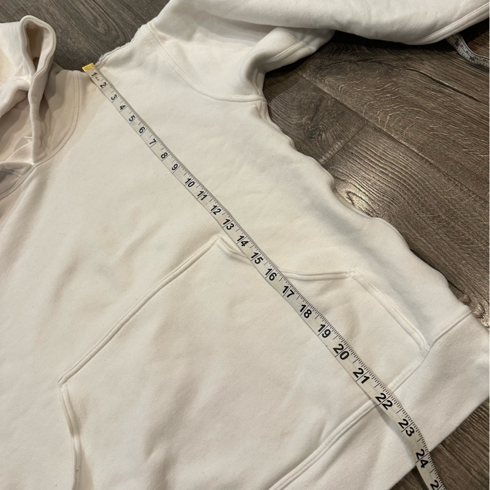 Lululemon Women’s All Yours Hoodie White Fleece Cozy Size S Soft Fleece Comfy - Picture 7 of 9